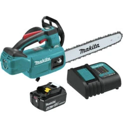 DeWALT Sales Shop 33 Makita XCU10SM1 18V LXT Brushless Lithium-Ion 12 In. Cordless Top Handle Chain Saw Kit (4 Ah)