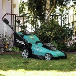 Makita XML10CM1 36V (18V X2) LXT Brushed Lithium-Ion 21 In. Cordless Lawn Mower Kit With 4 Batteries (4 Ah) 14 Makita XML10CM1 36V (18V X2) LXT Brushed Lithium-Ion 21 In. Cordless Lawn Mower Kit With 4 Batteries (4 Ah) -DeWALT Sales Shop mktnxml10cm1 b