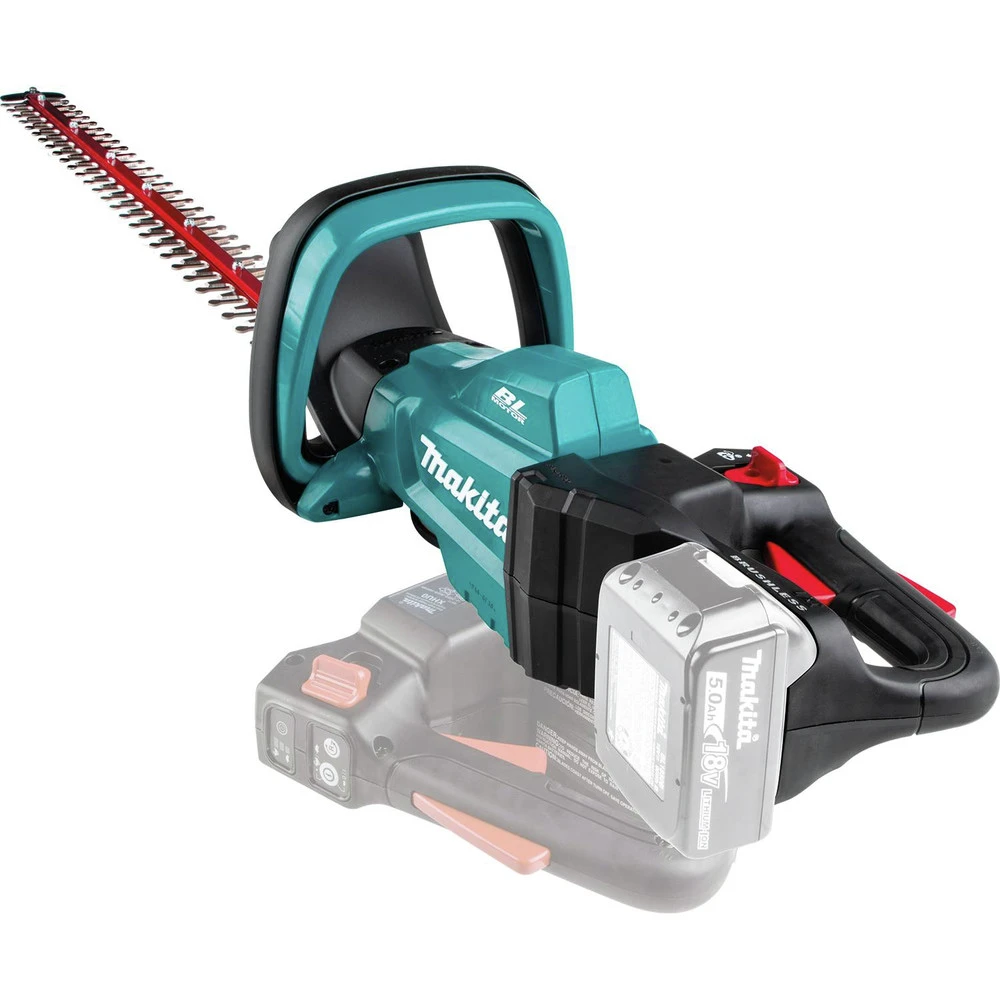 Factory Reconditioned Makita XHU08Z-R 18V LXT Lithium-Ion Brushless 30 In. Hedge Trimmer (Tool Only) 3 Factory Reconditioned Makita XHU08Z-R 18V LXT Lithium-Ion Brushless 30 In. Hedge Trimmer (Tool Only) - Image 2
