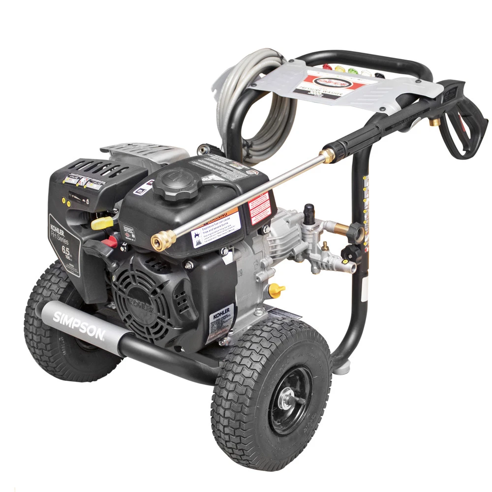 Simpson 60763 MegaShot 3100 PSI 2.4 GPM Premium Gas Pressure Washer 3 Simpson 60763 MegaShot 3100 PSI 2.4 GPM Premium Gas Pressure Washer