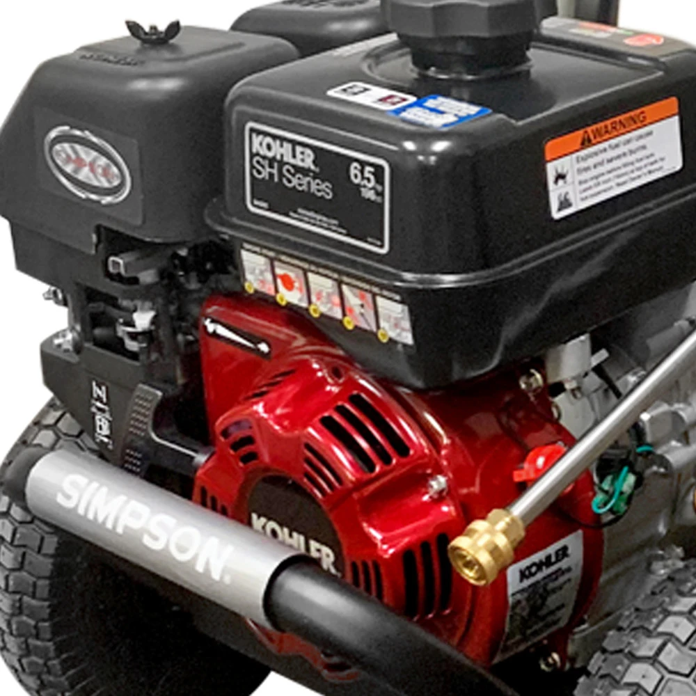 Simpson 61085 MegaShot 3400 PSI 2.5 GPM KOHLER SH265 Gas Pressure Washer 6 Simpson 61085 MegaShot 3400 PSI 2.5 GPM KOHLER SH265 Gas Pressure Washer - Image 4