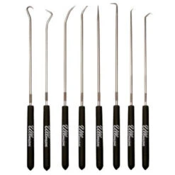 Ullman Devices CHP8-L 8-Piece 9-3/4 In. Long Hook And Pick Set